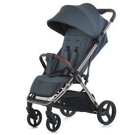 Візок дитячий ME 1192 AXIS Volcanic Gray прогулянковий, до 22 кг., PU колеса, рег. ручка,чохол,сірий - 1 - smarttoys.com.ua