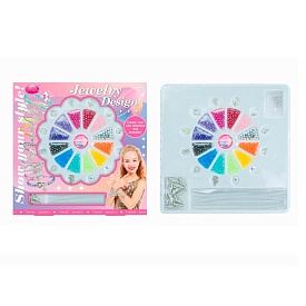 Набір для творчості 11733 Створи браслет, основи під браслети, намистини, підвіски, в кор-ці, - 1 - smarttoys.com.ua