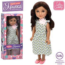 Лялька M 6191 I UA Яринка, 4 пісні, муз. (укр.), бат. (табл.), кор., 20-48-10 см. - 1 - smarttoys.com.ua