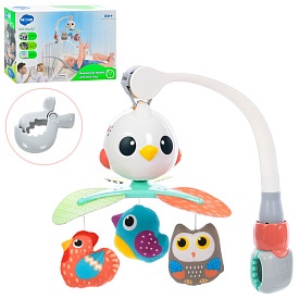 Карусель на ліжечко E995 підвіски 3 шт., муз., бат., кор., 32-22-9 см. - 1 - smarttoys.com.ua