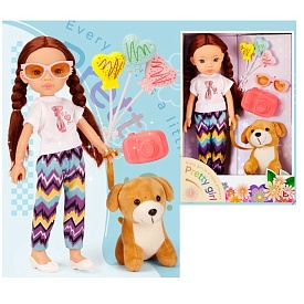 Лялька LS1303 собачка-плюш, аксесуари, кор., 23-34-10 см. - 1 - smarttoys.com.ua