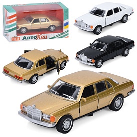 Машинка M 5656 1:32-38, метал, інерція, 12см, відчиняються двері, гумові колеса, 3кольори, кор., - 1 - smarttoys.com.ua