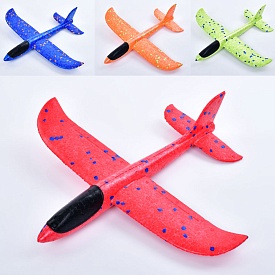 Літак 22 пінопласт, мікс кольорів, кул., 7-24-3 см. - 1 - smarttoys.com.ua