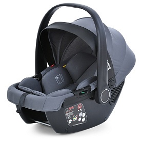 Автокрісло дитяче ME 1176 i-LINE Melange Gray  i-SIZE R129,зріст дит. 40-87см,рег.підголівник,сірий - 1 - smarttoys.com.ua