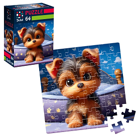 Пазли De.tail. Допитливе цуценя. 64 деталі DT1234-09 - 1 - smarttoys.com.ua
