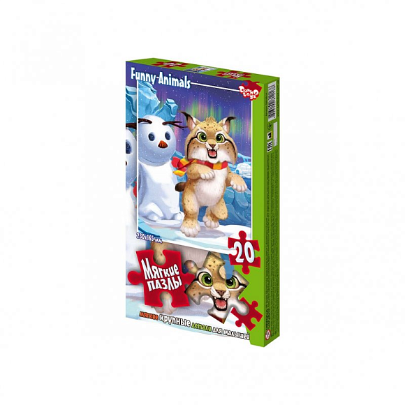 Пазли 20 ел. м'які S20-09-01 02 03...16 (16) ВИДАЄТЬСЯ ТІЛЬКИ МІКС ВИДІВ, "Danko Toys" - 13 - smarttoys.com.ua
