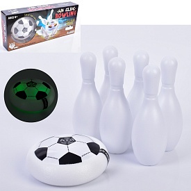 Боулінг MR 1214 кеглі 6 шт., аером'яч-світло, бат., кор., 48-20-7,5 см. - 1 - smarttoys.com.ua