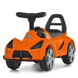 Каталка-толокар M 6299-7 музика, світло, помаранч. - 1 - smarttoys.com.ua