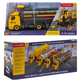 Машинка-конструктор OTAMANKO Бензовоз - 1 - smarttoys.com.ua