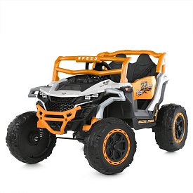 Джип M 6141EBLR-1 2,4G радіокер., 1*12V7AH, 2*25W, MP3, USB,BLUETOOTH,TF,EVA,шкіра,муз.,світло,білий - 1 - smarttoys.com.ua