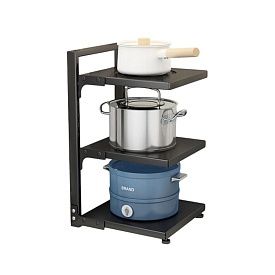 Полиця-органайзер кухонний під каструлі 3яр 22*40*27см R94695 - 1 - smarttoys.com.ua