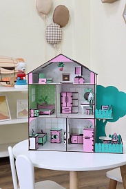 Заміська вілла принцеси 51х50х21 - 1 - smarttoys.com.ua