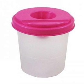 /Стакан -непроливайка, рожевий - 1 - smarttoys.com.ua