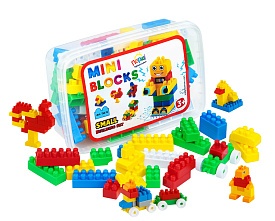 Конструктор "Mini Blocks №8" арт 116/8, ( 85 деталей в коробоці) Набір дитячий, Бамсик - 1 - smarttoys.com.ua