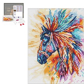 AMO "Яскравий кінь" 30х40см - 1 - smarttoys.com.ua