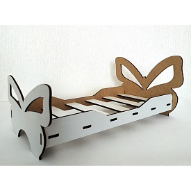 Ліжко велике 3 (біле) - 1 - smarttoys.com.ua