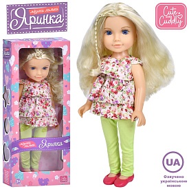 Лялька M 5935 I UA Яринка, 5 пісень, муз. (укр.), бат. (табл.), кор., 20-48-10 см. - 1 - smarttoys.com.ua