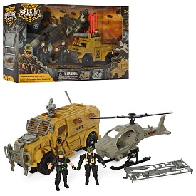 Набір рятувальників D3109-25-26 військовий, машина, солдати, 2 види, кор., 51-28-12 см. - 1 - smarttoys.com.ua