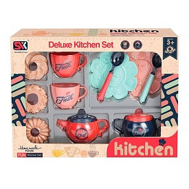 Набір посуду SK34D чайний сервиз на 2 персони, солодощі, кор., 27,5-20-6,5 см. - 1 - smarttoys.com.ua