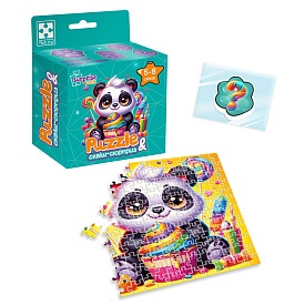 Гра розвиваюча пазли із сюрпризом "Панда" VT8030-08(укр) - 1 - smarttoys.com.ua