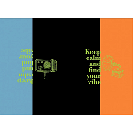 Блокнот TM 4Profi "Two in One" orange/blue, A5 - 1 - smarttoys.com.ua