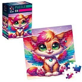 Пазли De.tail. Крилате лисеня. 64 деталі DT1234-03 (укр) - 1 - smarttoys.com.ua