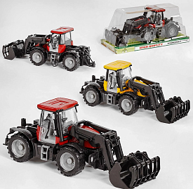 Трактор 2066 А (48/2) інерція, 2 види, навісне обладнання, слюда - 1 - smarttoys.com.ua