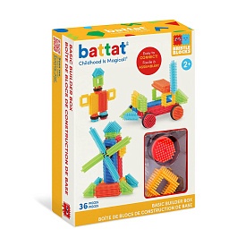 Конструктор серії Bristle Blocks - БУДІВЕЛЬНИК (36 деталей, у коробці) - 1 - smarttoys.com.ua