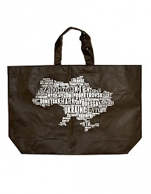 Сумка на блискавці "Мапа" (спанбонд) - 1 - smarttoys.com.ua