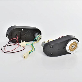 Редуктор у зборі з мотором M 4533-GEAR BOX компл. з 2шт.,  для мотоцикла M 4533,6V, довж.17см. - 1 - smarttoys.com.ua