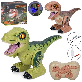 Динозавр 799-998B-999B радіокер.,2,4G, акум, 29см, звук,світло, їздить, пара/дим, USB, 2 кол., кор. - 1 - smarttoys.com.ua