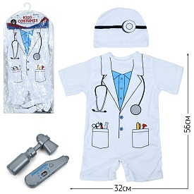 Набір лікаря KN652 медичний одяг, мед. інструменти, кул., 36-71-1 см. - 1 - smarttoys.com.ua