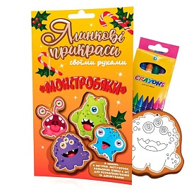 Ялинкові прикраси. Монстробяки	 - 1 - smarttoys.com.ua