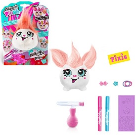 Набір DIY AIRBRUSH PLUSH - Hair'iffic "Зроби зачіску - Піксі" - 1 - smarttoys.com.ua