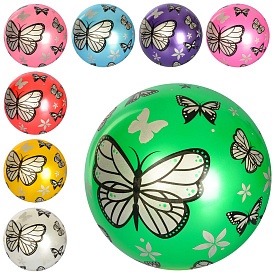 М'яч дитячий MS 1897 9 дюймів, метелики, малюнок, 60-65г, 8 кольорів. - 1 - smarttoys.com.ua