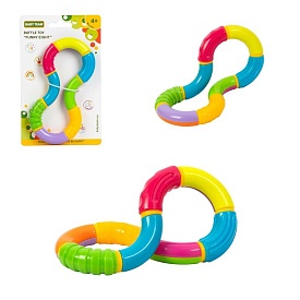 Іграшка-брязкальце "Весела вісімка" - 1 - smarttoys.com.ua