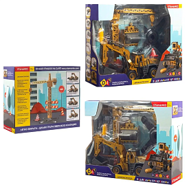 Машинка-конструктор OTAMANKO Екскаватор/дорожній каток 2 в 1 - 1 - smarttoys.com.ua