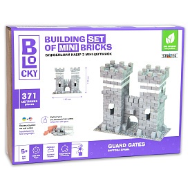 Будівельний набір для творчості з міні-цеглинок BLOCKY Вартова Брама Strateg (31007) - 1 - smarttoys.com.ua
