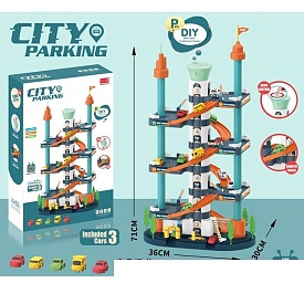 Гараж A333-333G 6 поверхів, ліфт, машинки, кор., 32-51-11 см. - 1 - smarttoys.com.ua