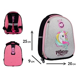 Рюкзак дитячий YES K-33 Unicorn Princess - 1 - smarttoys.com.ua