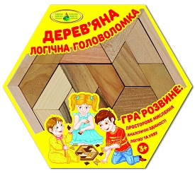 Настільна гра "Логічна головоломка. Вип.2"(Сота), дерево - 1 - smarttoys.com.ua