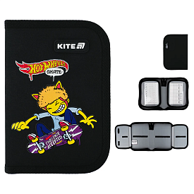 Пенал Kite 1 від., 2 відв., без наповнення 622-2 HW - 1 - smarttoys.com.ua