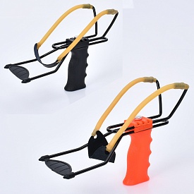 Рогатка MS 4375 мет.+пласт., 2 кольори, кул., 24-19-10 см. - 1 - smarttoys.com.ua