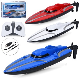 Катер JH-K15р/к2,4G, акум, 19,5см, USBзарядне, 3 кольори, в кор-ці, 24,5-16-6см - 1 - smarttoys.com.ua