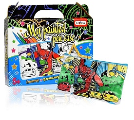 Набір для творчості "Пенал-розмальовка Спайдер Мен", в коробці - 1 - smarttoys.com.ua