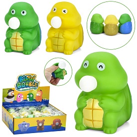 Іграшка MS 4722 черепаха,антистрес,іграшка-надувашка,тварина з жуйкою,кул.,мікс кольорів,12шт.в дисп - 1 - smarttoys.com.ua