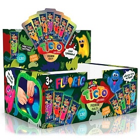 Креативна творчість "ТІСТО ДЛЯ ЛІПКИ "FLUORIC" в брикетах укр - 1 - smarttoys.com.ua