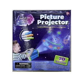 Гра FG240428051Q проектор,для малюв.на дошці/на стіні/на скелі,картинки,маркери 3шт.,бат.,16-17-14см - 1 - smarttoys.com.ua