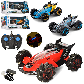 Машина Z109 радіокер., акум., танцює, оберт 360, 3 кольори, муз., світло, кор., 39-19-24 см. - 1 - smarttoys.com.ua