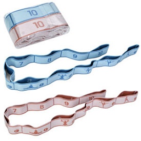 Еспандер MS 4817 еластична стрічка для фітнесу, гімнастична стрічка, резинка для розтяжки,2кольори. - 1 - smarttoys.com.ua